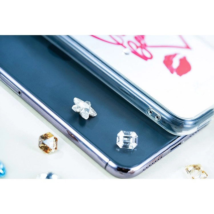 Kingxbar Angel mirror case decorated with original Swarovski crystals iPhone 11 Pro Max transparenteng