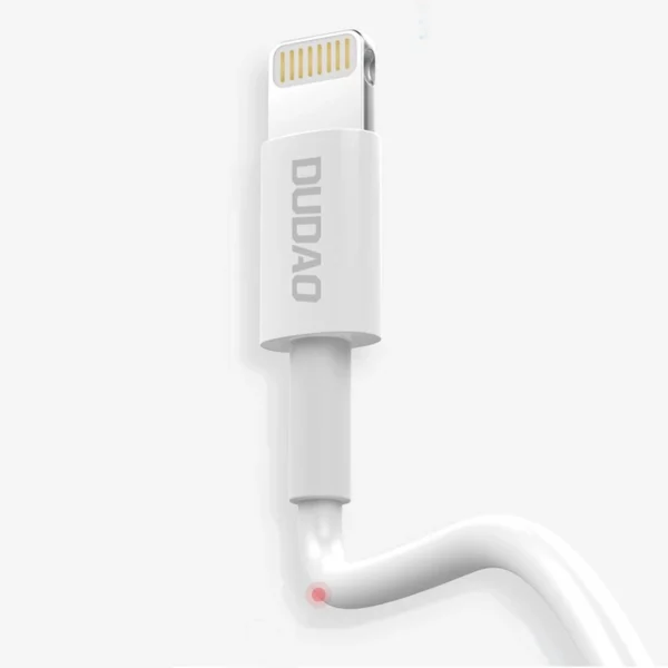 Dudao cable USB / Lightning 3A 1m white (L1L white)eng