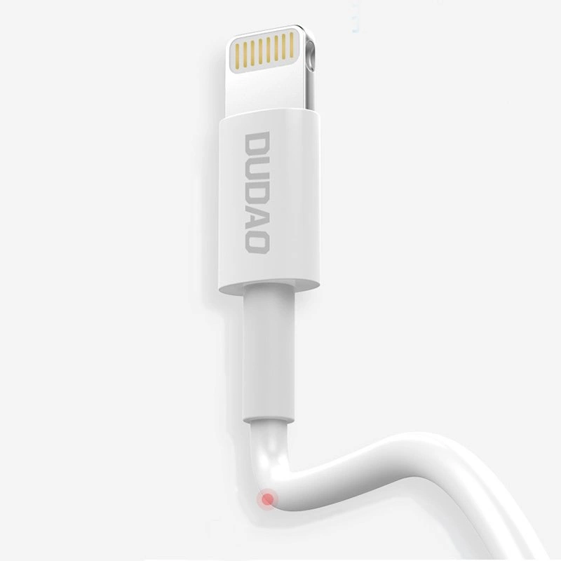 Dudao cable USB / Lightning 3A 1m white (L1L white)eng