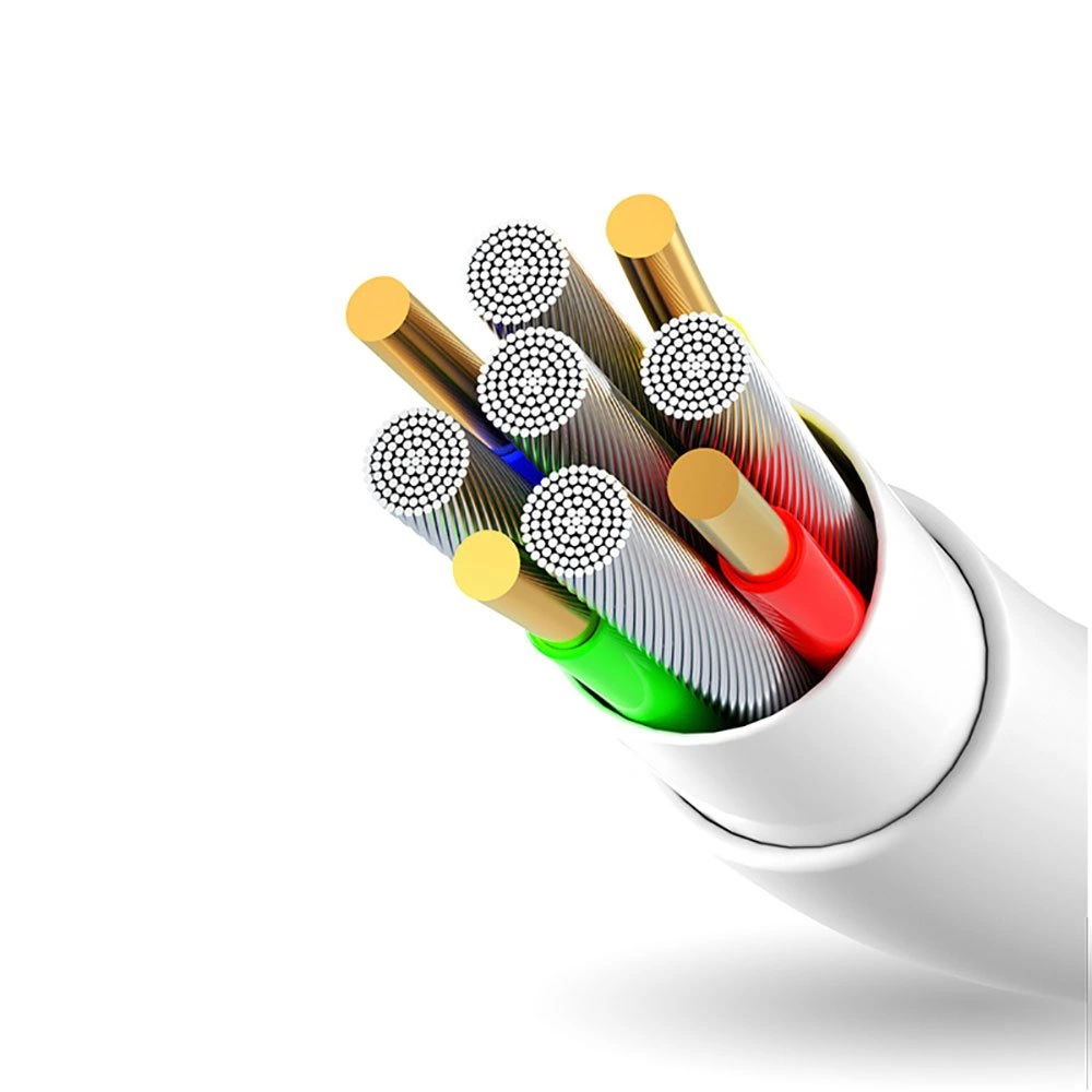 Dudao cable USB / Lightning 3A 1m white (L1L white)eng