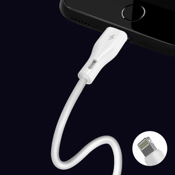 Dudao L2L USB-A / Lightning 3A Cable 2m - Whiteeng