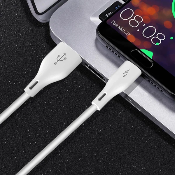 Dudao L2L USB-A / Lightning 3A Cable 2m - Whiteeng