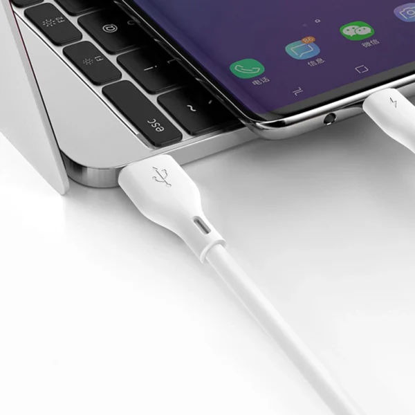 Dudao USB / USB Type C 5A 1m white (L2T 1m white)eng