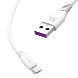 Dudao cable USB / USB Type C 5A cable 2m white (L2T 2m white)eng