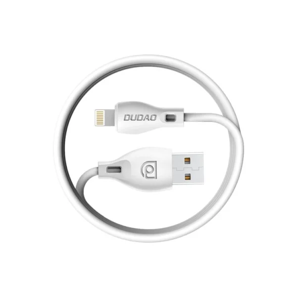 Dudao cable micro USB cable 2.4A 1m white (L4M 1m white)eng