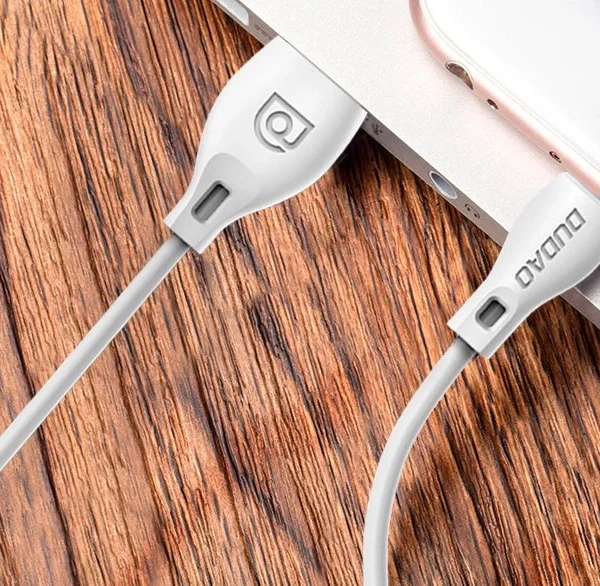 Dudao cable micro USB cable 2.4A 2m white (L4M 2m white)eng