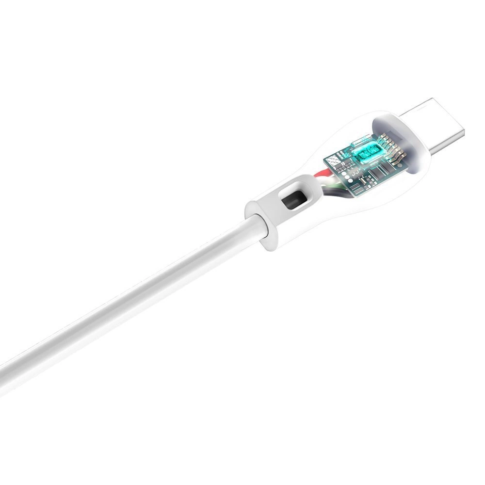 Dudao cable USB Type C 2.1A 1m white (L4T 1m white)eng