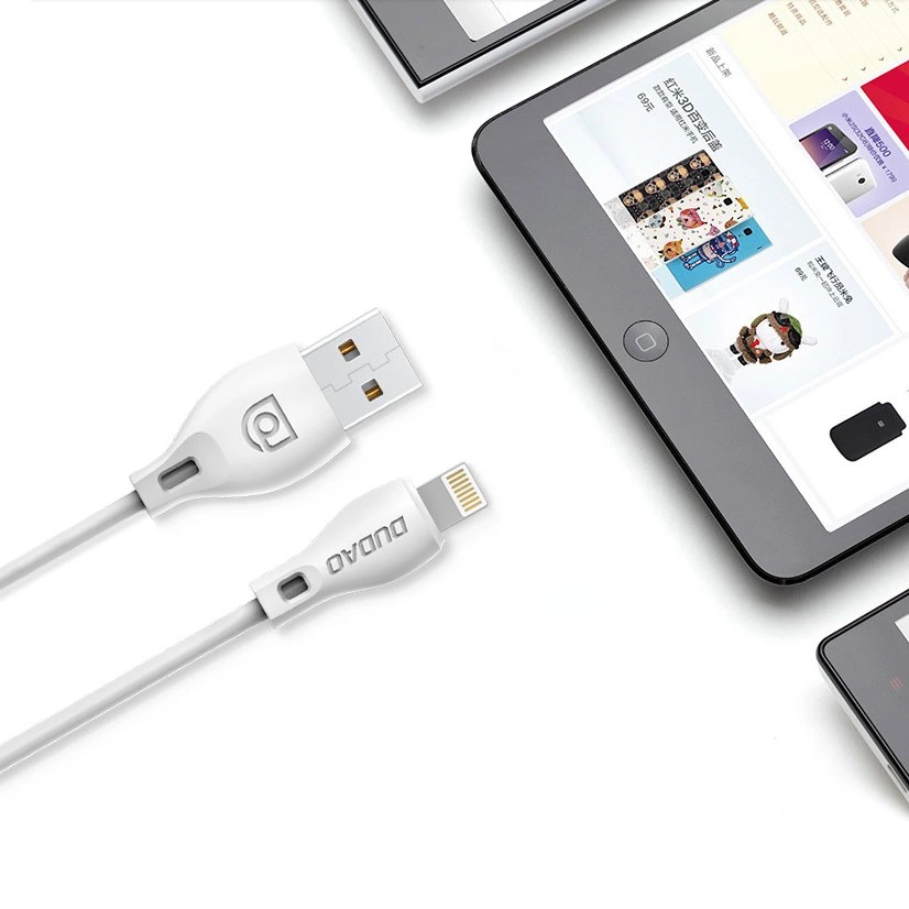 Dudao cable USB Type C 2.1A 1m white (L4T 1m white)eng