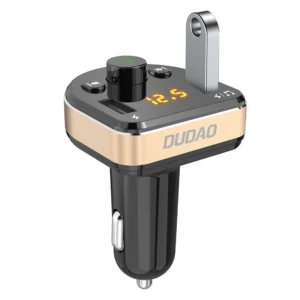 Dudao Bluetooth FM transmitter car charger MP3 3.1 A 2x USB black (R2Pro black)eng