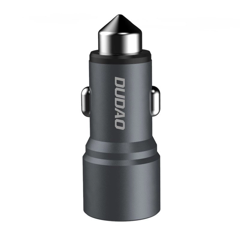 Dudao car charger 2x USB 3.1A gray (R5 gray)eng