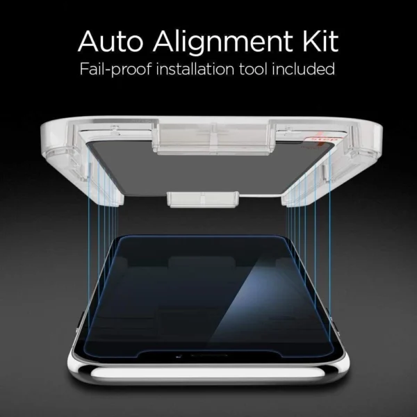 Spigen Glas.tR EZ Fit Privacy Tempered Glass for iPhone 11 / XReng