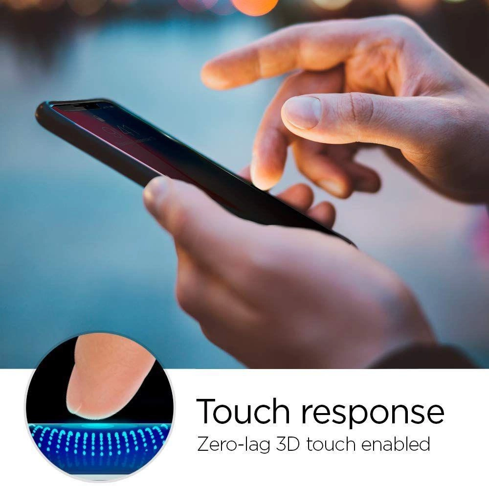 Spigen Glas.tR EZ Fit Privacy Tempered Glass for iPhone 11 / XReng