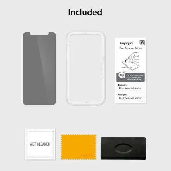 Spigen Glas.tR EZ Fit Privacy Tempered Glass for iPhone 11 / XReng
