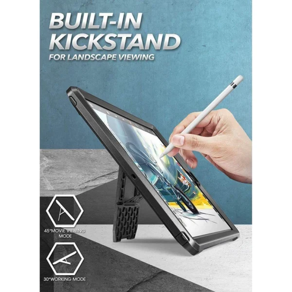 Supcase Unicorn Beetle Pro Case for iPad 10.2'' 2019 / 2020 / 2021 - Blackeng