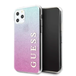 Guess GUHCN65PCUGLPBL iPhone 11 Pro Max rose blue/pink blue hard case Glitter Gradienteng