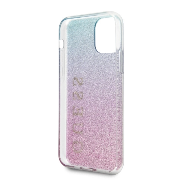 Guess GUHCN65PCUGLPBL iPhone 11 Pro Max rose blue/pink blue hard case Glitter Gradienteng
