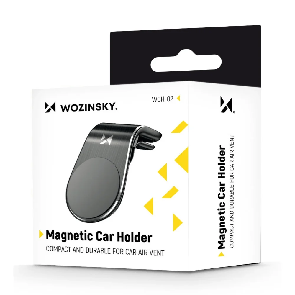 Wozinsky magnetic phone holder on the ventilation grille black (WCH-02)eng