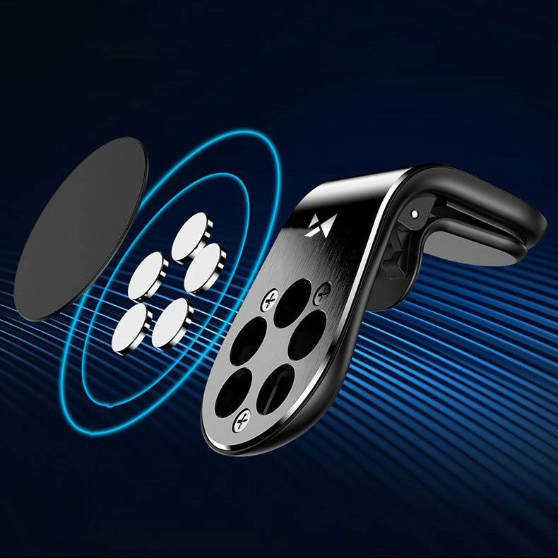 Wozinsky magnetic phone holder on the ventilation grille black (WCH-02)eng