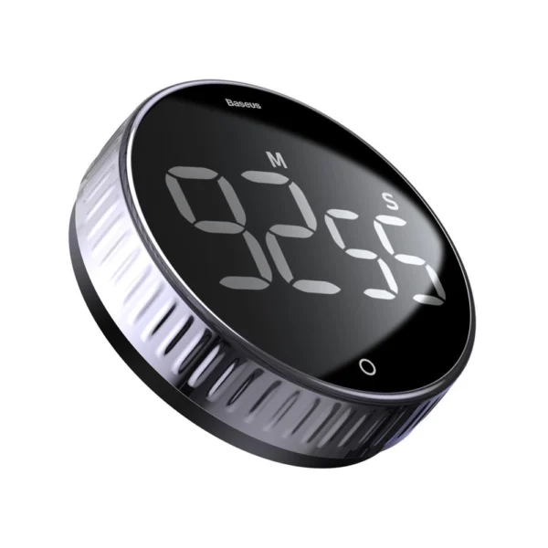Baseus Heyo rotary timer electronic timer black timer (ACDJS-01)eng