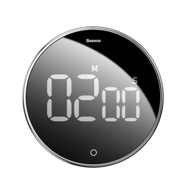 Baseus Heyo rotary timer electronic timer black timer (ACDJS-01)eng