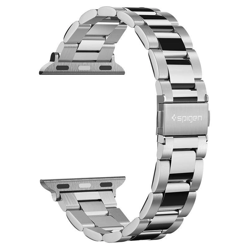 Spigen Modern Fit Band for Apple Watch 4/5/6/7/8/SE (38/40/41 mm) - Silvereng