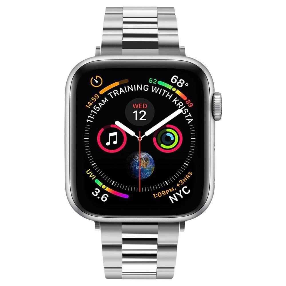 Spigen Modern Fit Band for Apple Watch 4/5/6/7/8/SE (38/40/41 mm) - Silvereng