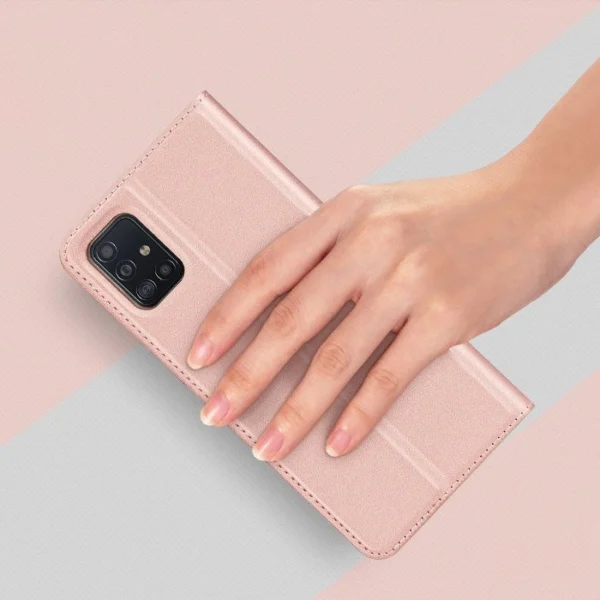 DUX DUCIS Skin Pro Bookcase type case for Samsung Galaxy A71 blackeng