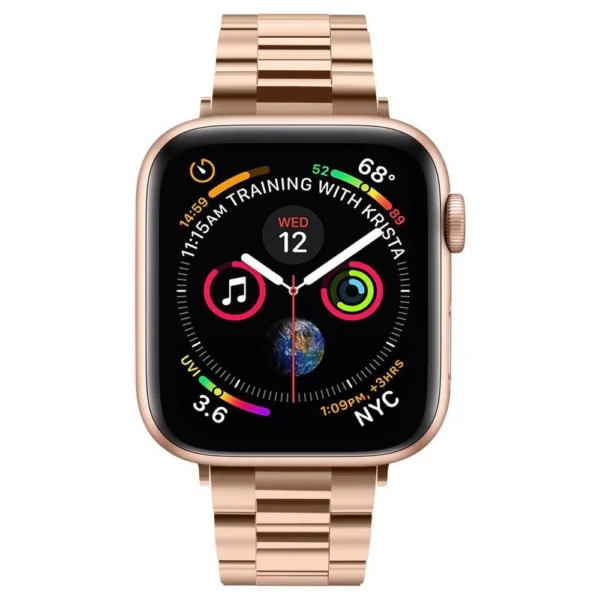 Spigen Modern Fit Band for Apple Watch 4/5/6/7/8/SE (38/40/41 mm) - Rose Goldeng