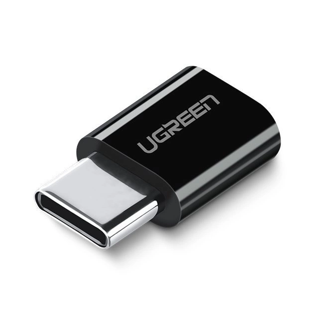 Ugreen adapter micro USB to USB Type C adapter black (30391)eng