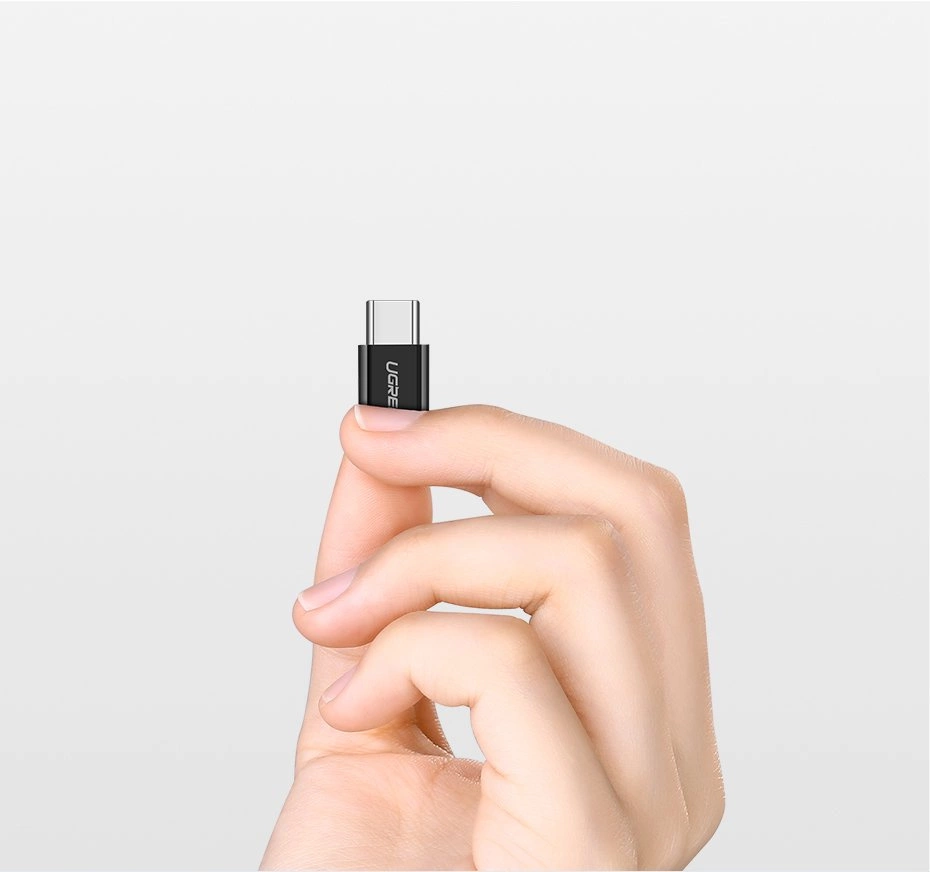 Ugreen adapter micro USB to USB Type C adapter black (30391)eng