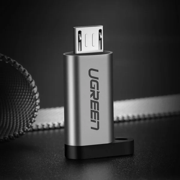 Ugreen adapter USB Type C to micro USB adapter gray (50590)eng