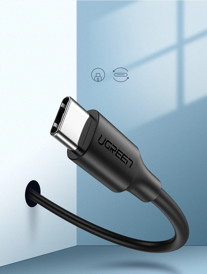 Ugreen US287 60118 USB-A / USB-C 3A cable 2m - blackeng