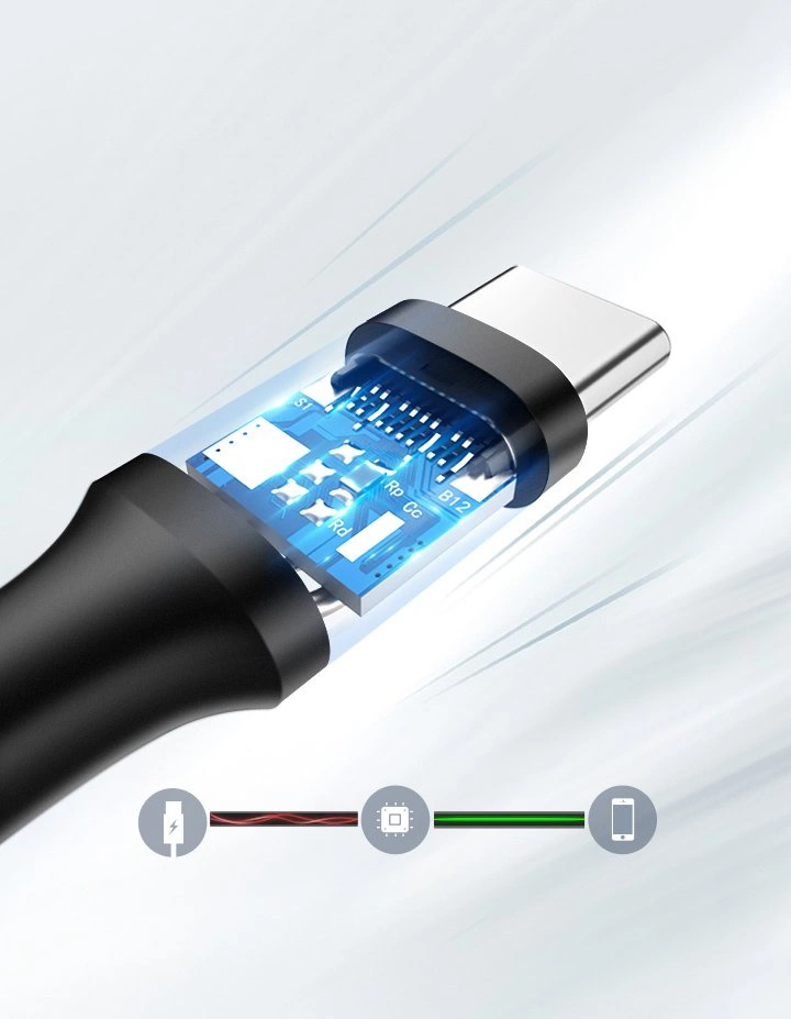 Ugreen US287 60118 USB-A / USB-C 3A cable 2m - blackeng