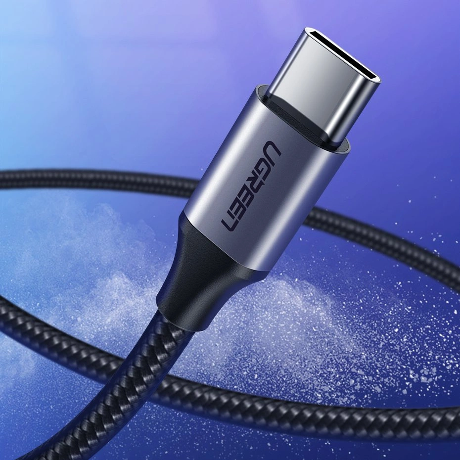 Ugreen US288 60125 USB-A / USB-C QC 3.0 3A 0.5m cable - grayeng