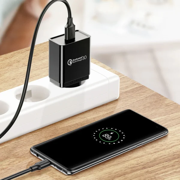 Ugreen US184 20882 USB-A 3.0 / USB-C 3A cable 1m - blackeng