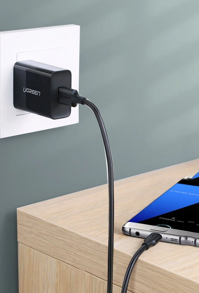 Ugreen US184 20882 USB-A 3.0 / USB-C 3A cable 1m - blackeng