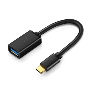 Ugreen US154 30701 USB-A 3.0 (female) / USB-C 3.0 (male) OTG adapter - blackeng