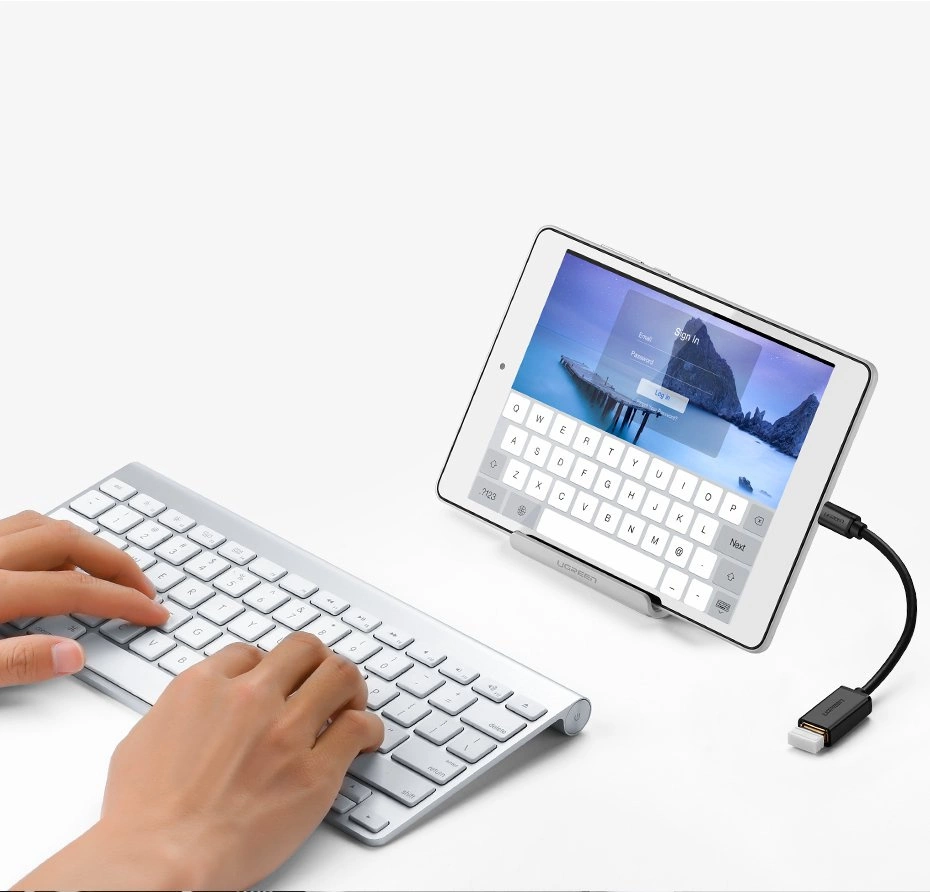 Ugreen US154 30701 USB-A 3.0 (female) / USB-C 3.0 (male) OTG adapter - blackeng