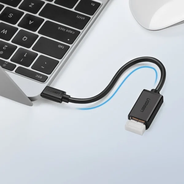 Ugreen US154 30701 USB-A 3.0 (female) / USB-C 3.0 (male) OTG adapter - blackeng