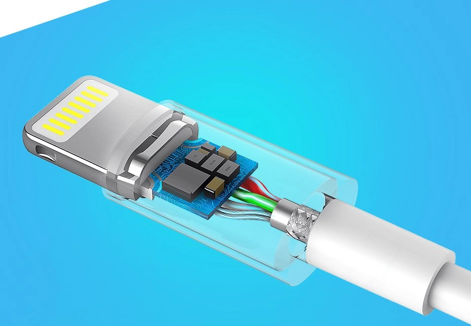 Ugreen US155 20728 USB-A / Lightning MFi 2.4A cable 1m - whiteeng