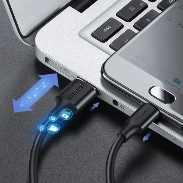 Ugreen US289 60138 micro USB / USB-A cable 2m - blackeng