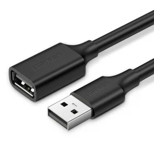 Ugreen cable adapter USB (female) - USB (male) 1m black (10314)eng