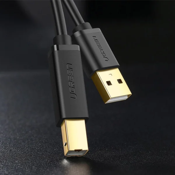 Ugreen cable USB - USB Type B cable (printer cable) 3m black (10351)eng