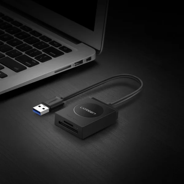 Ugreen SD / micro SD card reader to USB 3.0 black (20250)eng