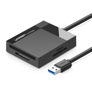 Ugreen CR125 30231 SD / micro SD / CF / MS memory card reader with 1m USB 3.0 cable - blackeng
