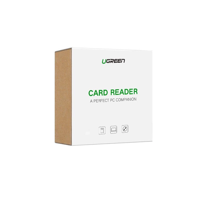 Ugreen CR125 30231 SD / micro SD / CF / MS memory card reader with 1m USB 3.0 cable - blackeng