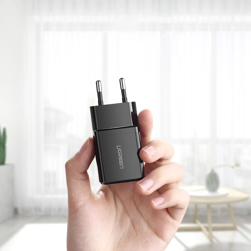 Ugreen USB wall charger 2.1A black (50459)eng