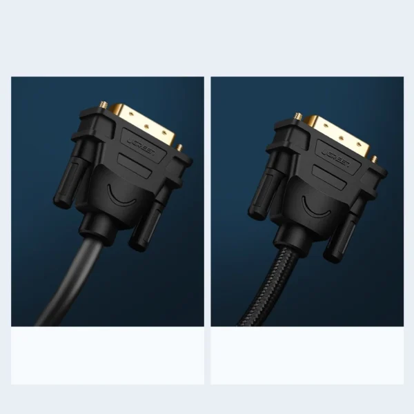 Ugreen HDMI - DVI 4K 60Hz 30AWG 1m black cable (30116)eng