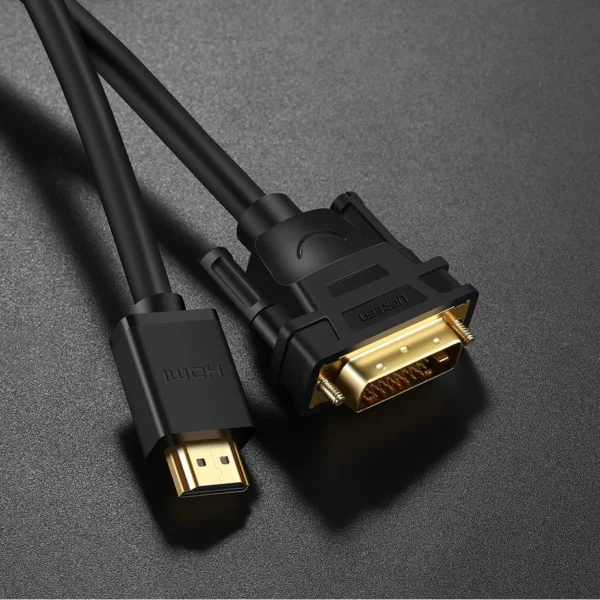 Ugreen HDMI - DVI 4K 60Hz 30AWG 1m black cable (30116)eng