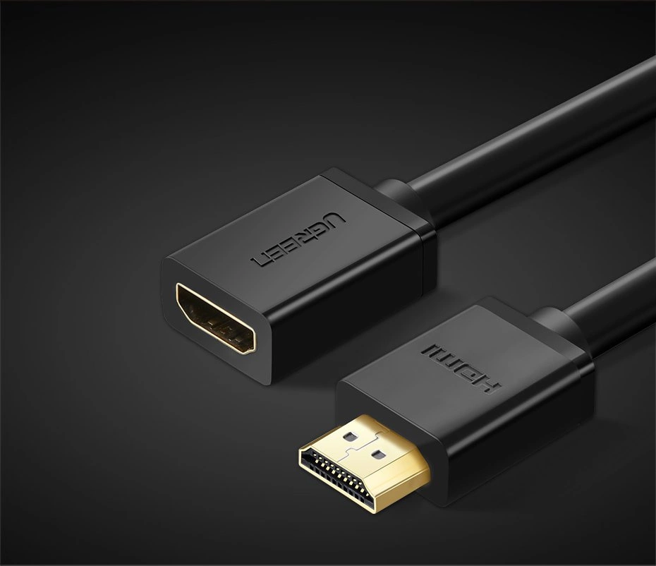Ugreen HD107 10142 HDMI (male) - HDMI (female) 4K Cable 2m - Blackeng
